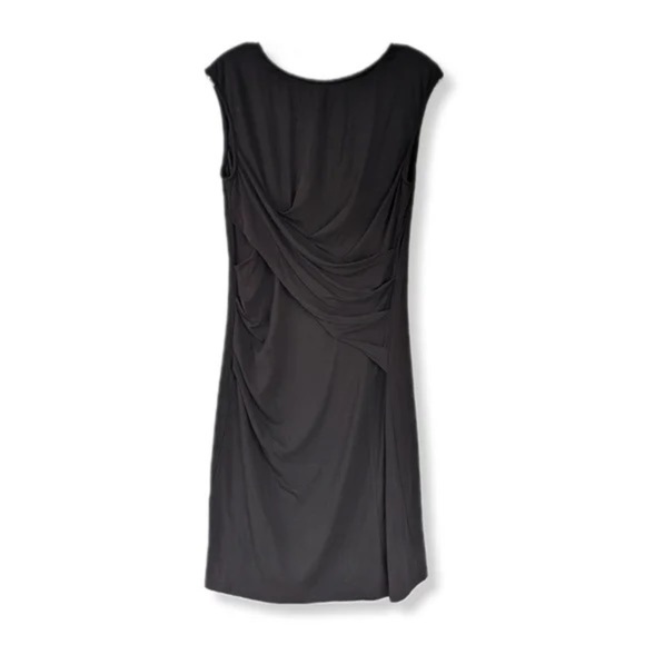 Kut From The Kloth Stitch Fix Mollee Classic Black Sleeveless Ruched Dress - Picture 1 of 8